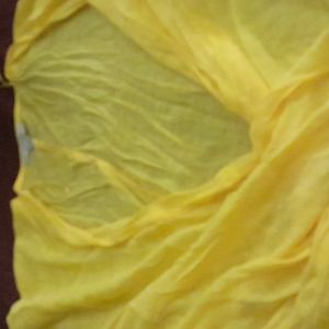 Yellow oversize shirt